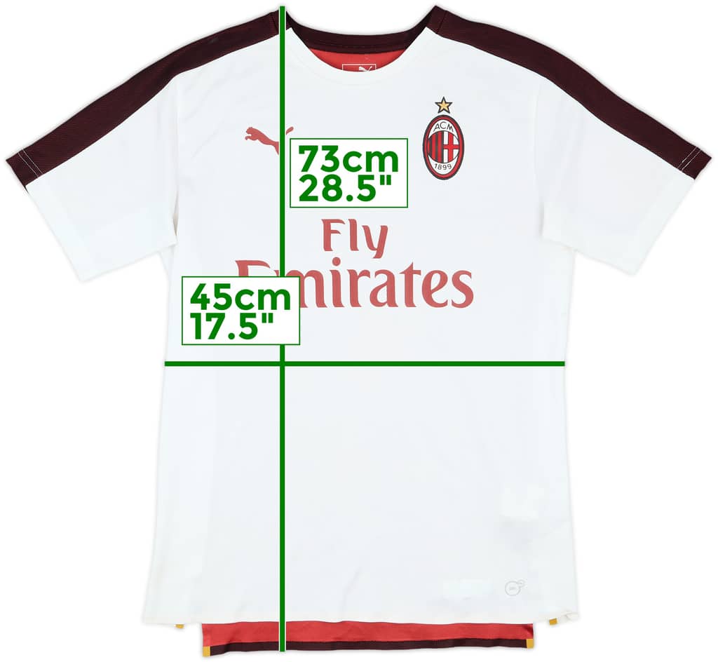2018-19 AC Milan Puma Training Shirt - 6/10 - (M)