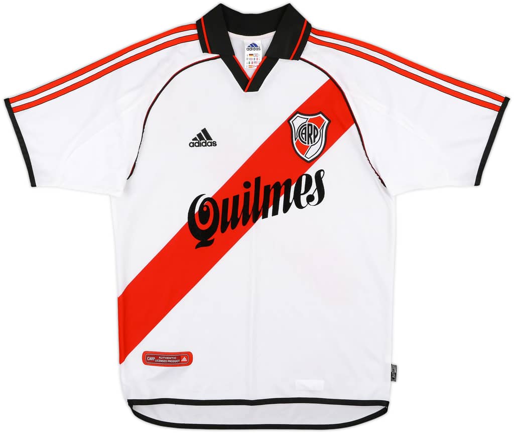 2000-02 River Plate Home Shirt - 7/10 - (M)