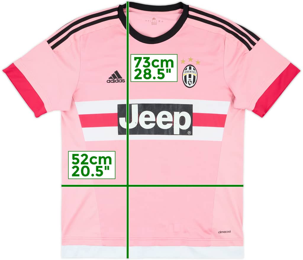 2015-16 Juventus Away Shirt - 6/10 - (L)