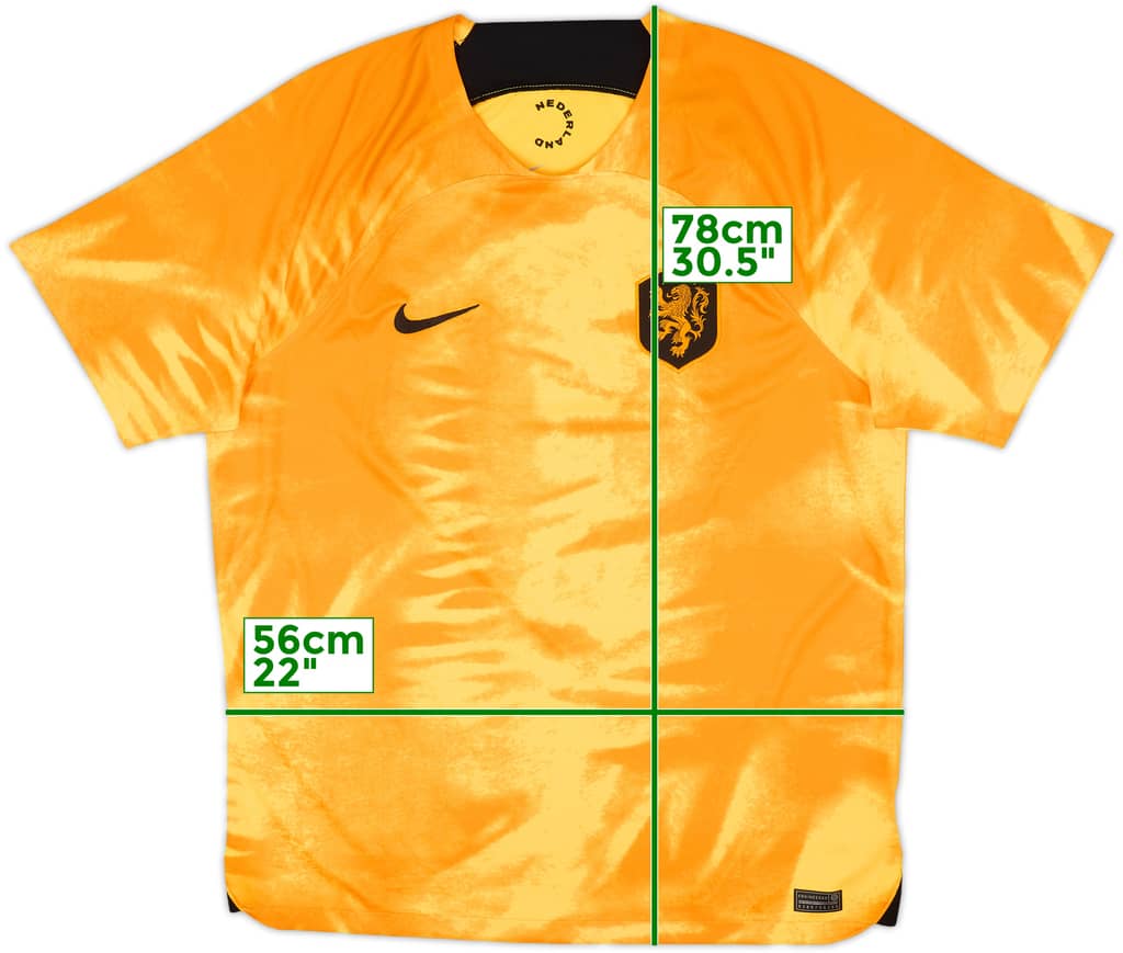 2022-23 Netherlands Home Shirt - 8/10 - (XL)