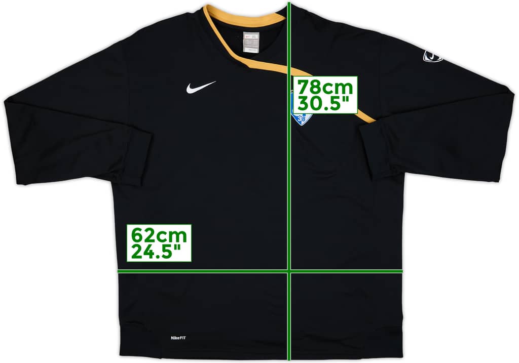 2009-10 Grenoble Foot Nike Sweat Top - 8/10 - (XL)