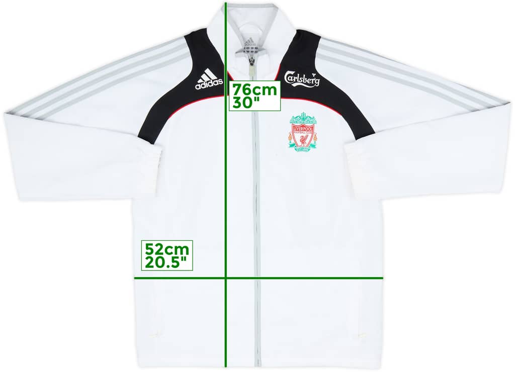 2008-09 Liverpool adidas Track Jacket - 8/10 - (S/M)