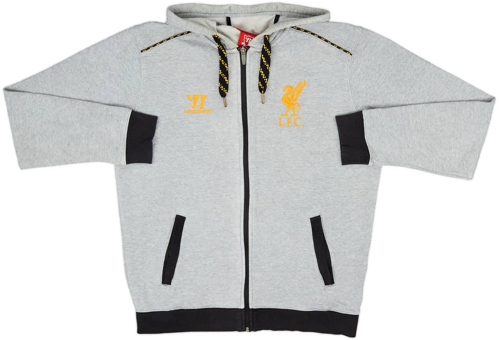 2012-13 Liverpool Warrior Hooded Track Jacket - 8/10 - (S)
