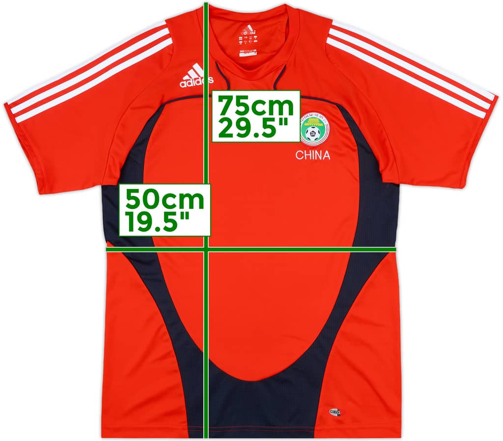 2008-09 China adidas Training Shirt - 9/10 - (M)