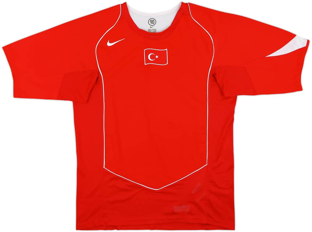 2004-06 Turkey Home Shirt - 8/10 - (L)