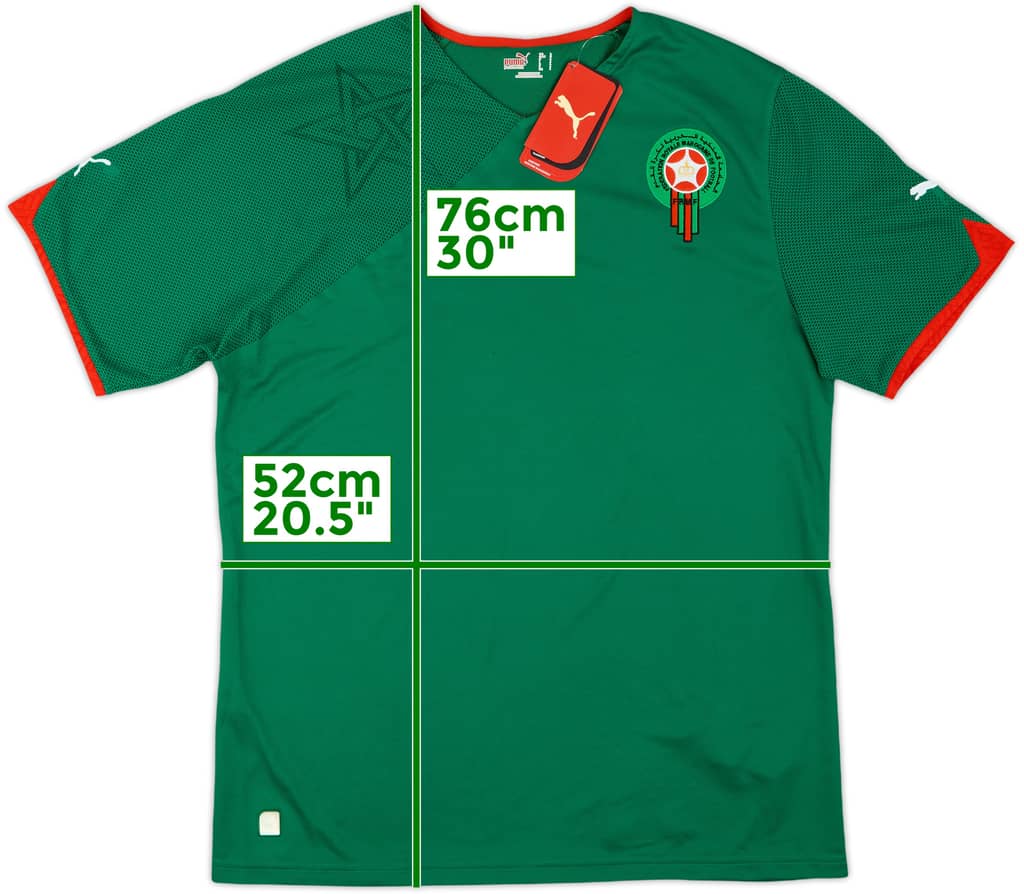 2010-12 Morocco Home Shirt (L)