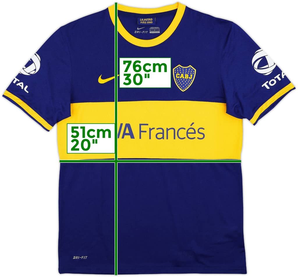 2013-14 Boca Juniors Home Shirt - 10/10 - (M)