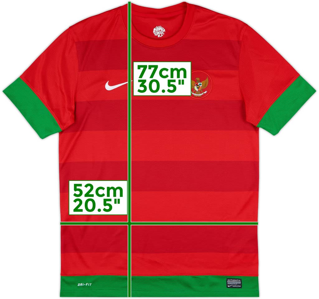 2012-14 Indonesia Home Shirt - 9/10 - (L)