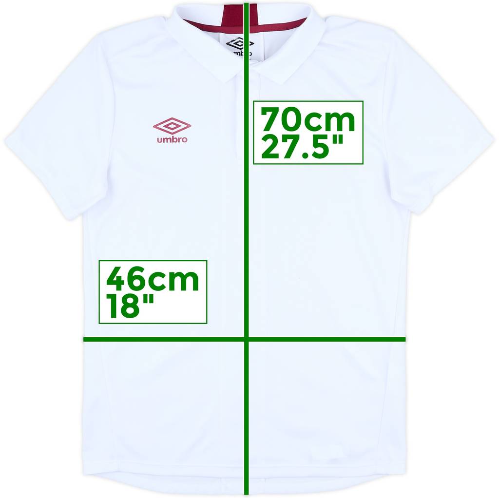 2021-22 West Ham Umbro Polo Shirt - 9/10 - (S)
