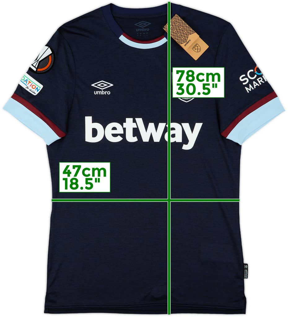 2021-22 West Ham Third Shirt (M)