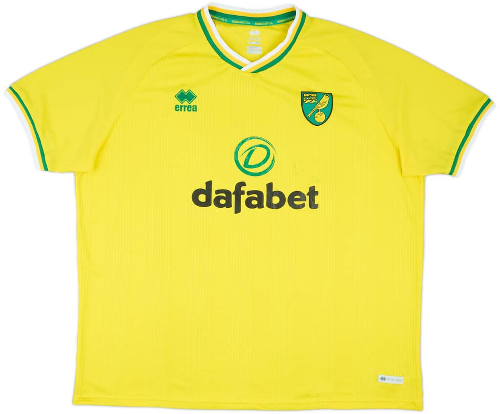 2020-21 Norwich City Home Shirt - 5/10 - (6XL)