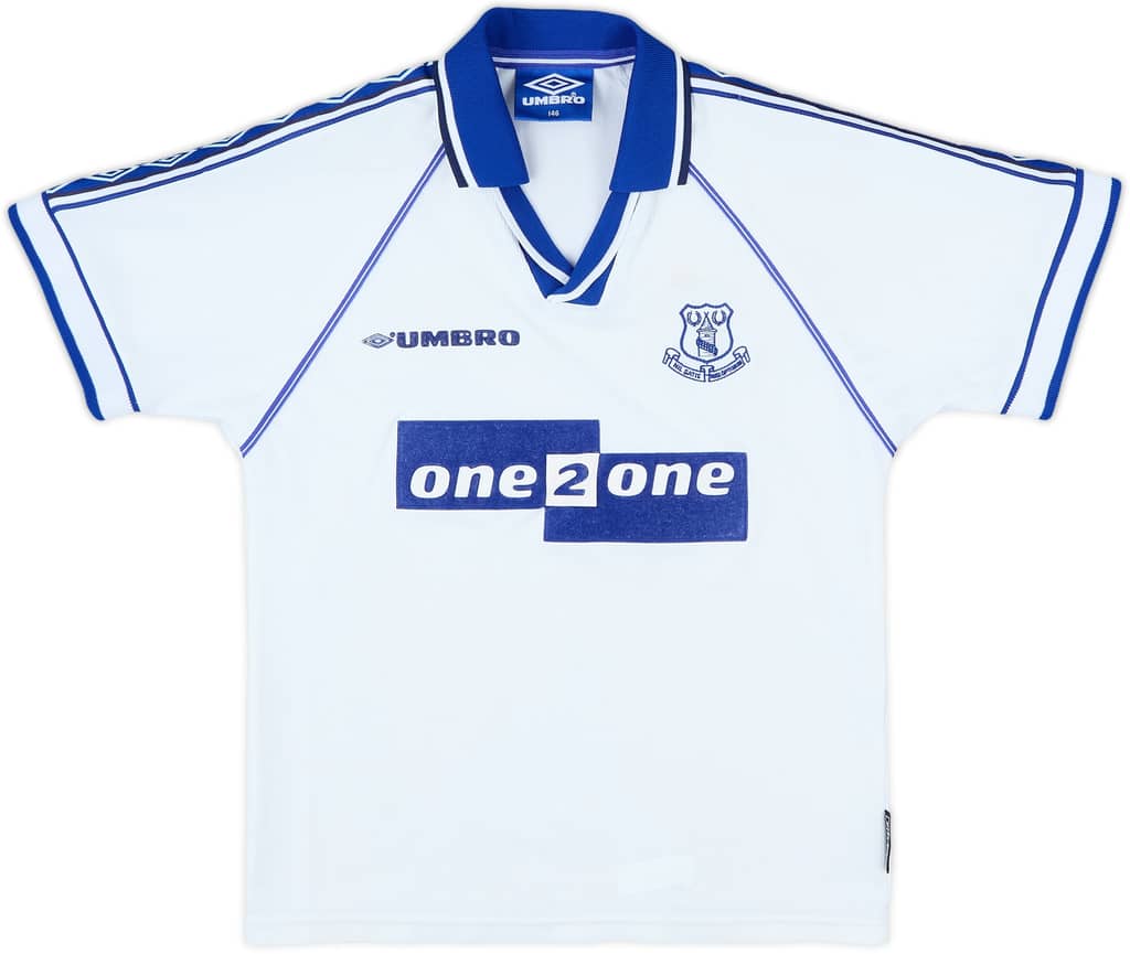 1998-99 Everton Away Shirt - 6/10 - (M.Boys)