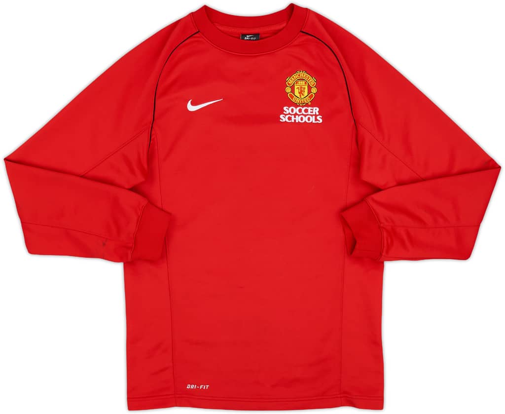 2013-14 Manchester United Nike Soccer School Sweat Top - 7/10 - (S)