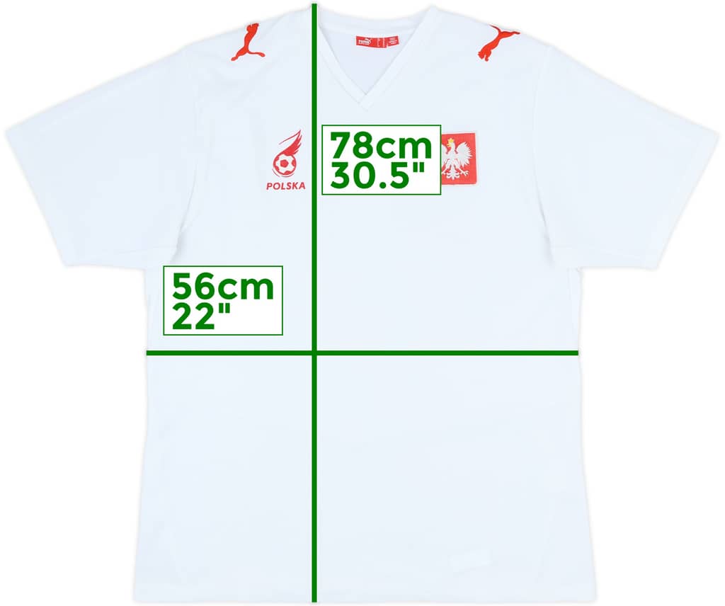 2008 Poland Home Shirt - 8/10 - (XL)