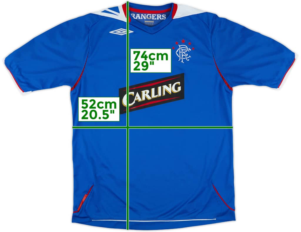 2006-07 Rangers Home Shirt - 7/10 - (L)