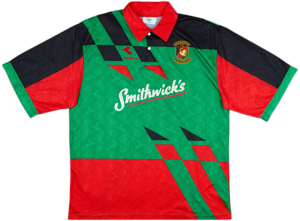 1994-96 Glentoran Home Shirt - 9/10 - (XL)