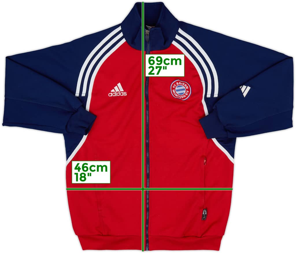 2000-01 Bayern Munich adidas Track Jacket - 8/10 - (L.Boys)