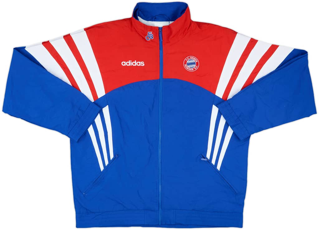 1995-96 Bayern Munich adidas Track Jacket - 9/10 - (XL)
