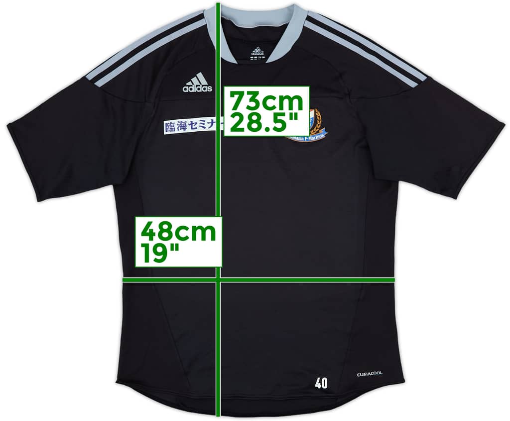 2012 Yokohama adidas Player Issue Training Shirt #40 - 9/10 - (M)