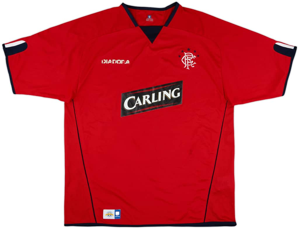 2004-05 Rangers Third Shirt - 4/10 - (XL)