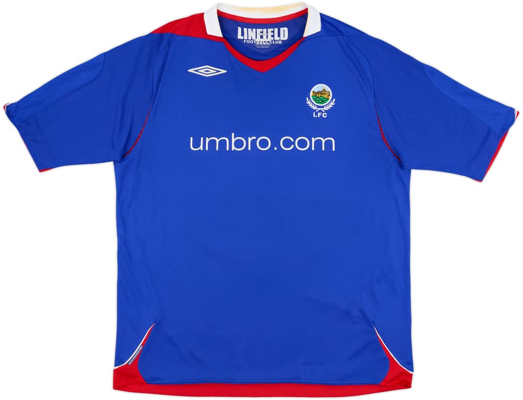 2007-08 Linfield Home Shirt - 6/10 - (XL)