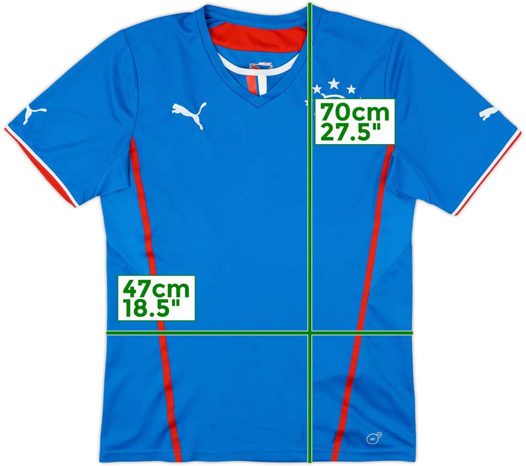 2013-14 Rangers Home Shirt - 8/10 - (M)