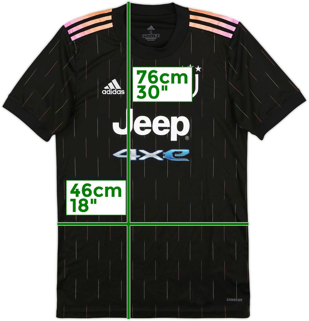 2021-22 Juventus Away Shirt - 6/10 - (S)