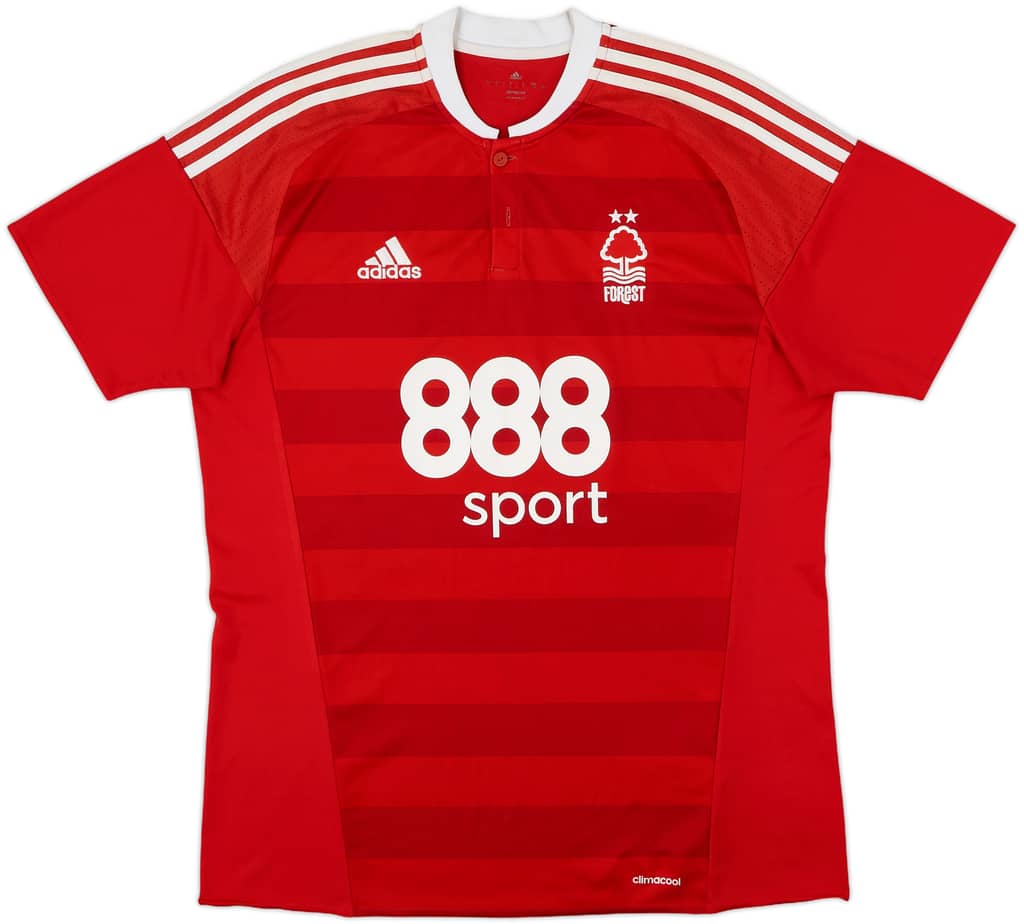 2016-17 Nottingham Forest Home Shirt - 6/10 - (L)