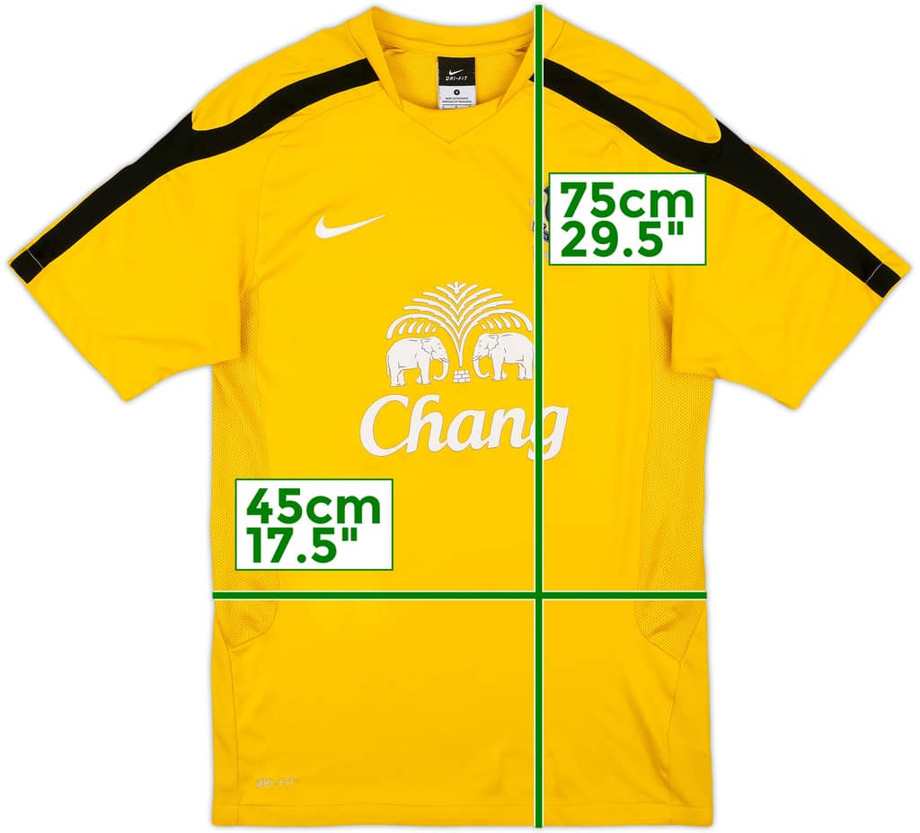 2012-13 Everton Nike Training Shirt - 8/10 - (S)