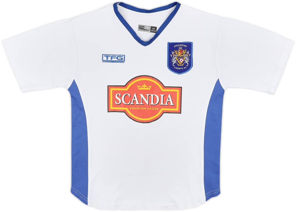 2004-05 Stockport County Away Shirt - 7/10 - (M.Boys)