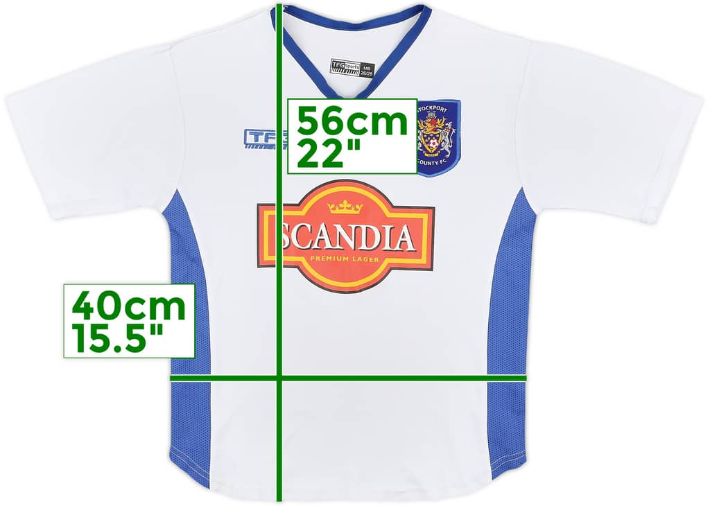 2004-05 Stockport County Away Shirt - 7/10 - (M.Boys)