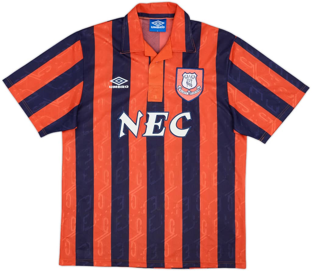 1992-94 Everton Away Shirt - 9/10 - (L)