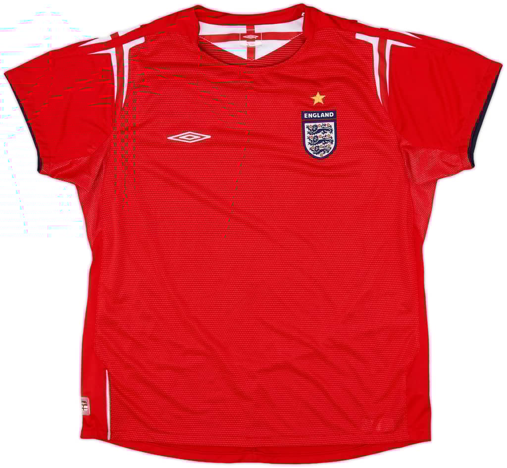2004-06 England Away Shirt - 9/10 - (Women's L)