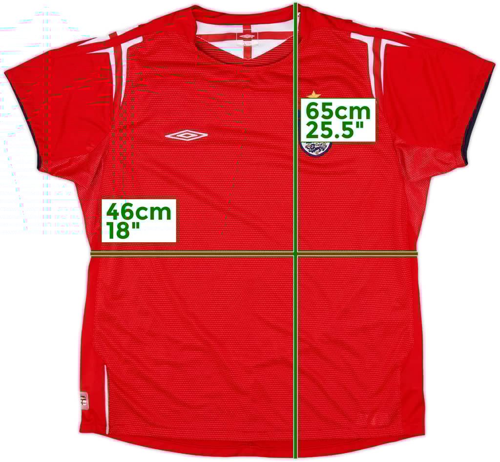 2004-06 England Away Shirt - 9/10 - (Women's L)