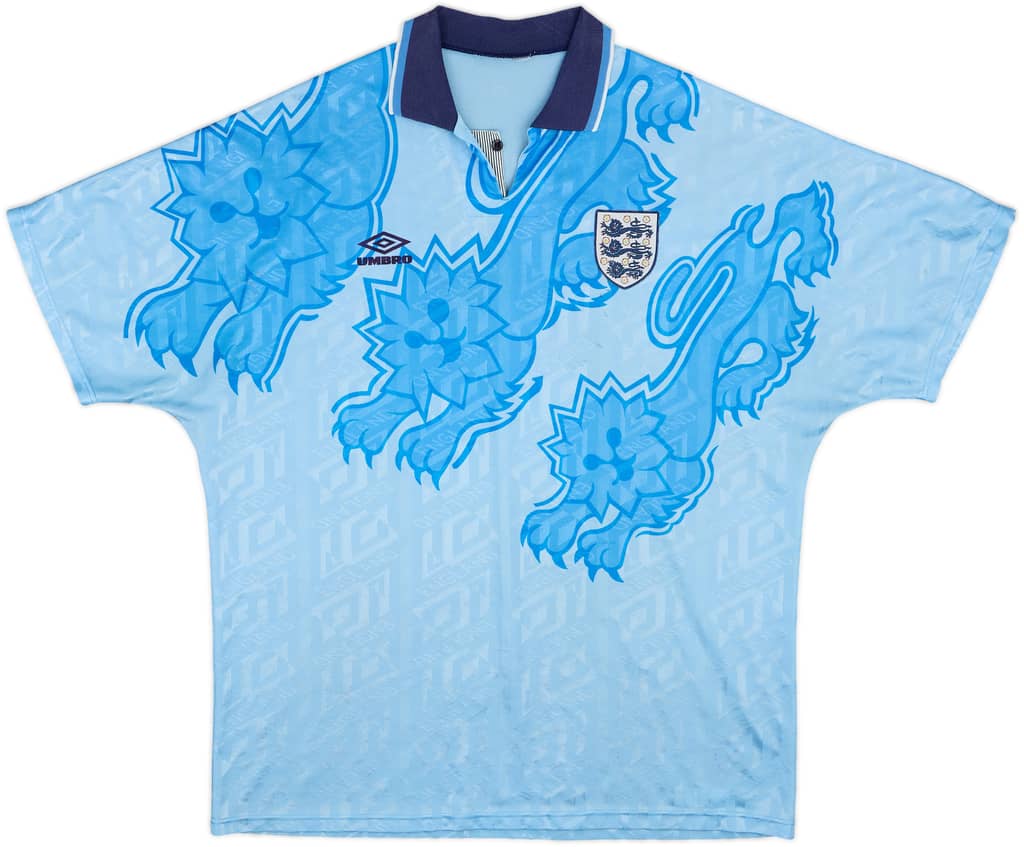 1992-93 England Third Shirt - 5/10 - (XXL)