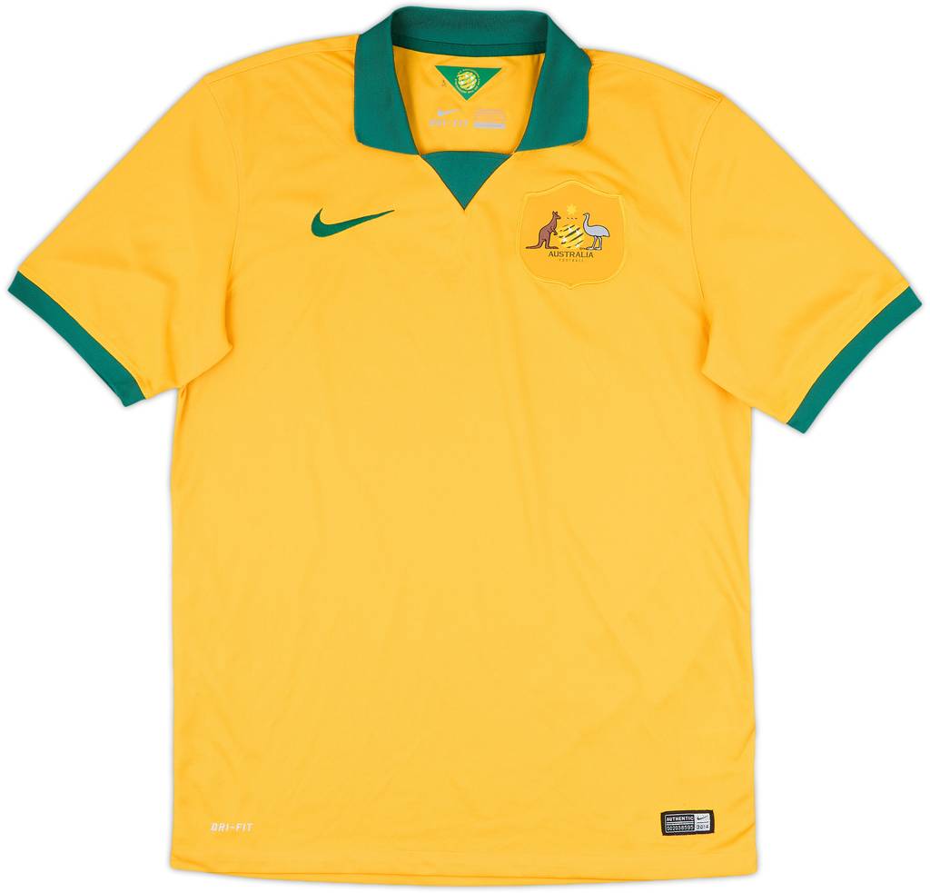 2014-15 Australia Home Shirt - 9/10 - (M)
