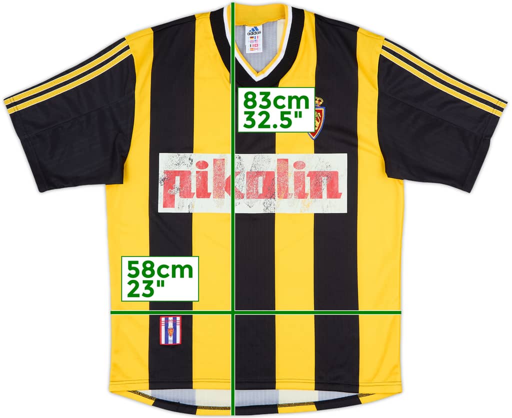1998-99 Real Zaragoza Away Shirt - 5/10 - (L)
