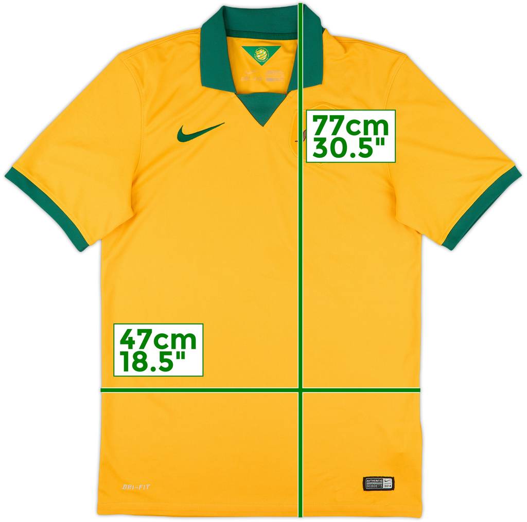 2014-15 Australia Home Shirt - 9/10 - (S)