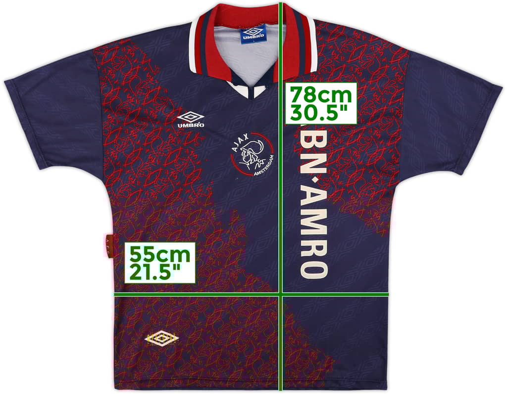 1994-95 Ajax Away Shirt - 8/10 - (L)