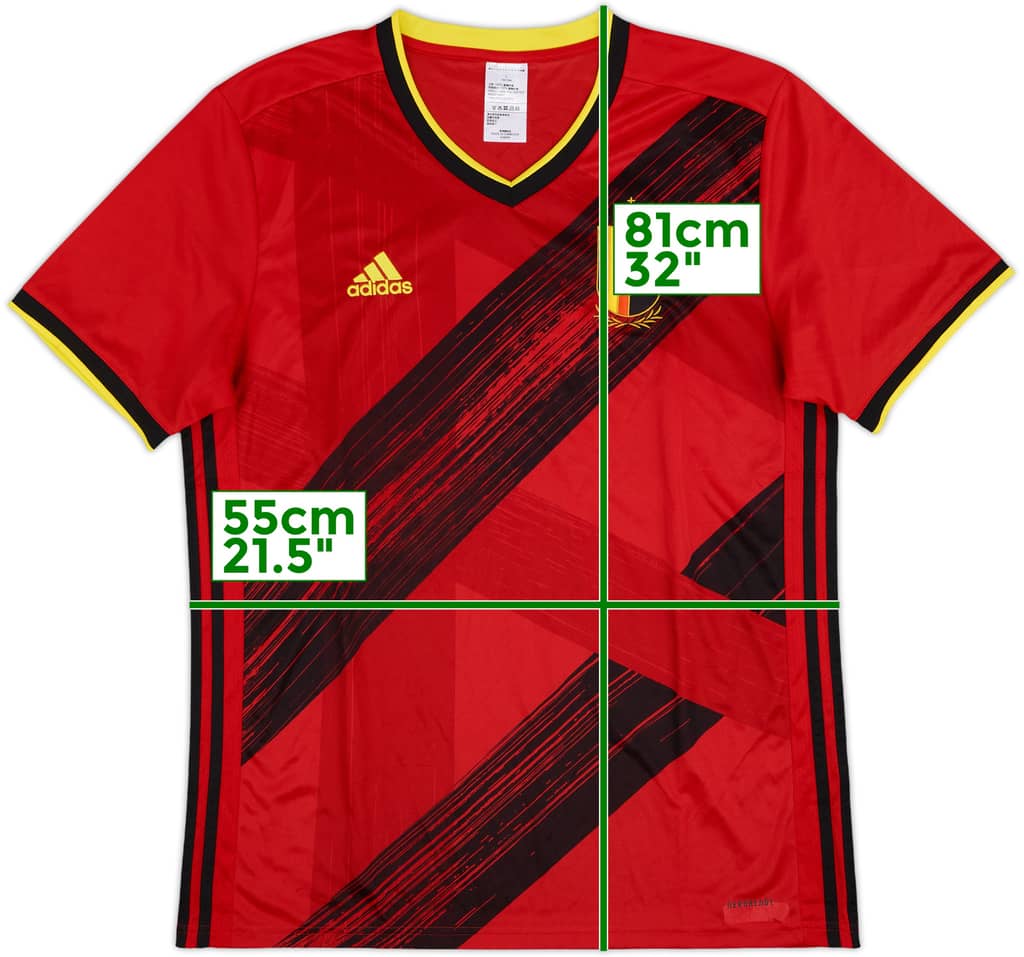 2020-21 Belgium Home Shirt - 8/10 - (L)