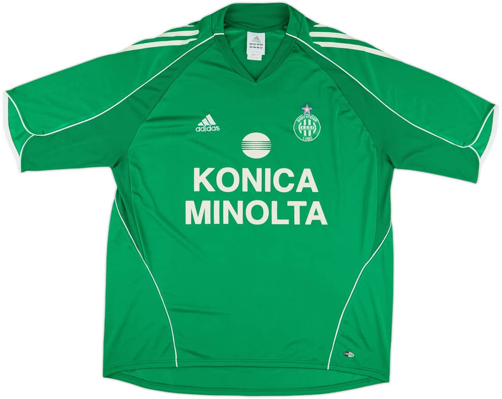 2005-06 Saint Etienne Home Shirt - 8/10 - (XL)