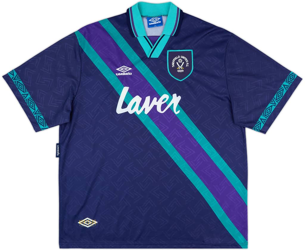 1993-95 Sheffield United Away Shirt - 9/10 - (XXL)
