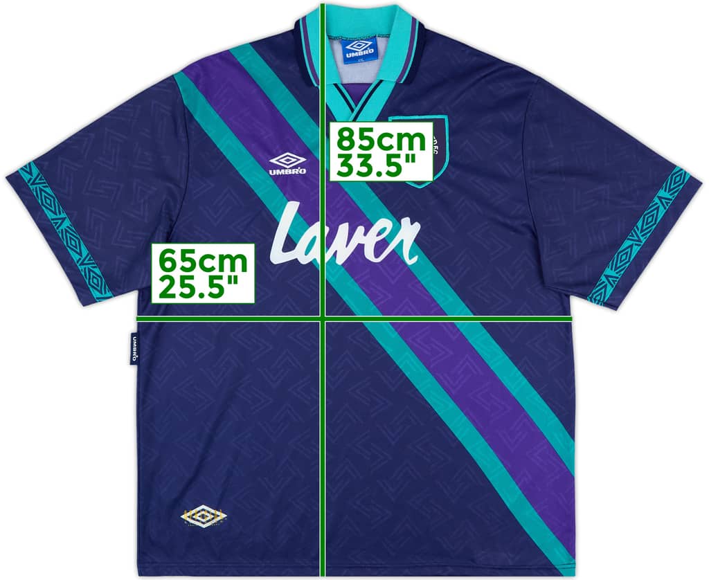 1993-95 Sheffield United Away Shirt - 9/10 - (XXL)