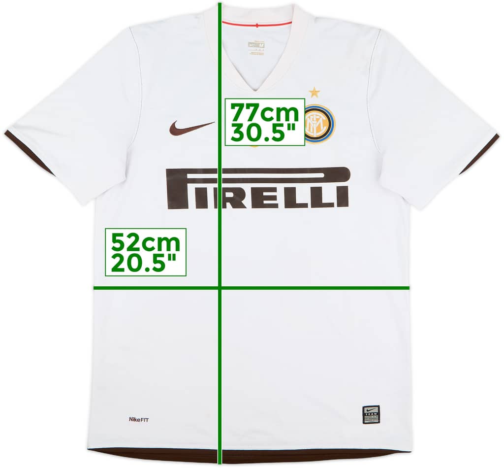 2008-09 Inter Milan Away Shirt - 8/10 - (M)