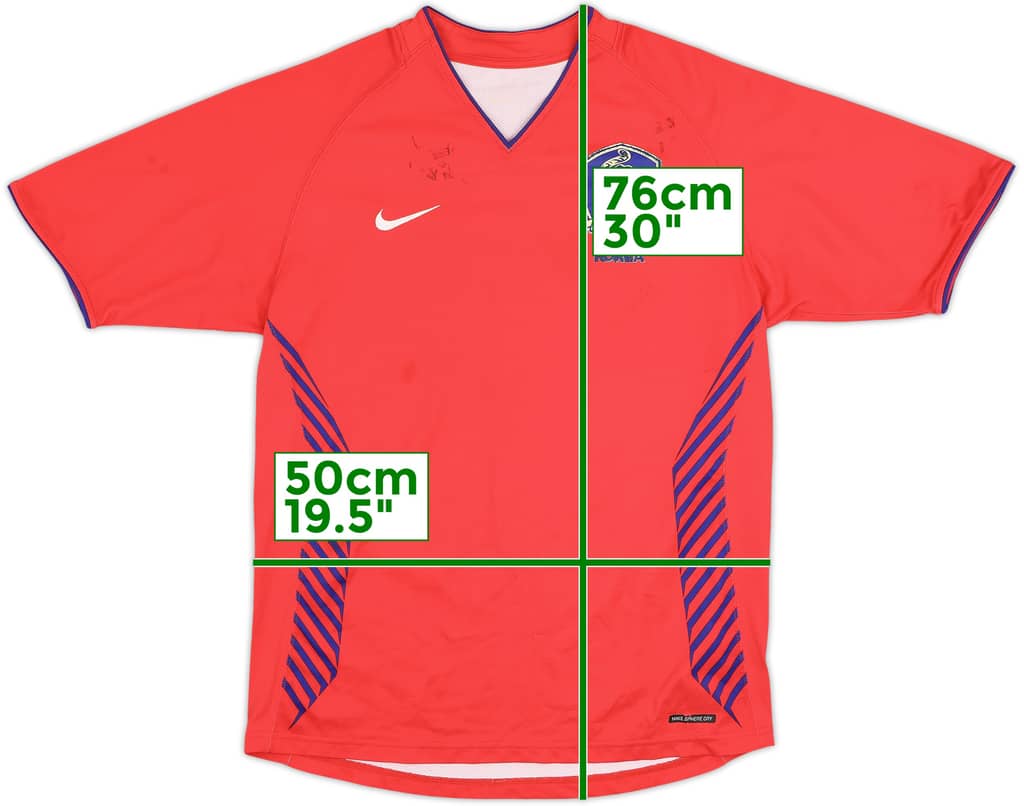 2006-08 South Korea Home Shirt - 5/10 - (M)
