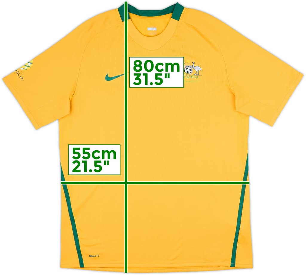 2008-10 Australia Home Shirt - 9/10 - (L)