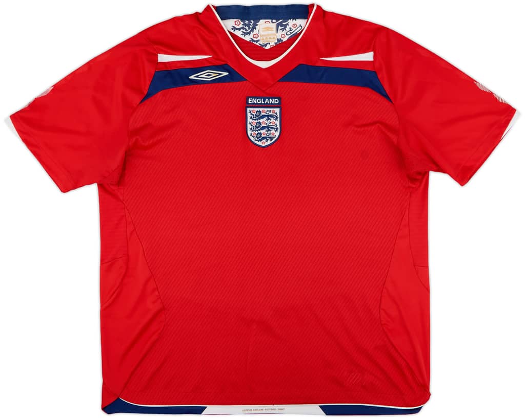 2008-10 England Away Shirt - 4/10 - (XXL)