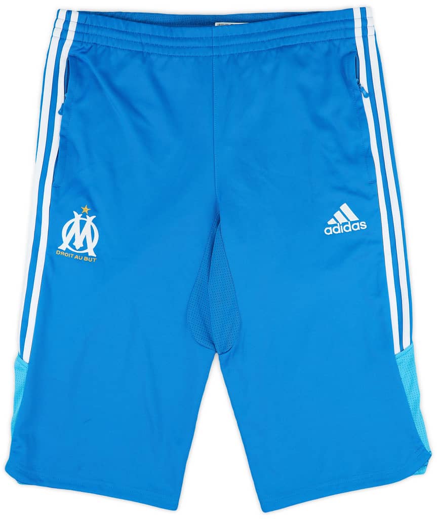 2010-11 Olympique Marseille adidas 3/4 Pants/Bottoms - 9/10 - (S)
