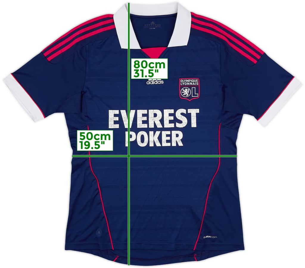 2011-12 Lyon Away Shirt - 6/10 - (L)