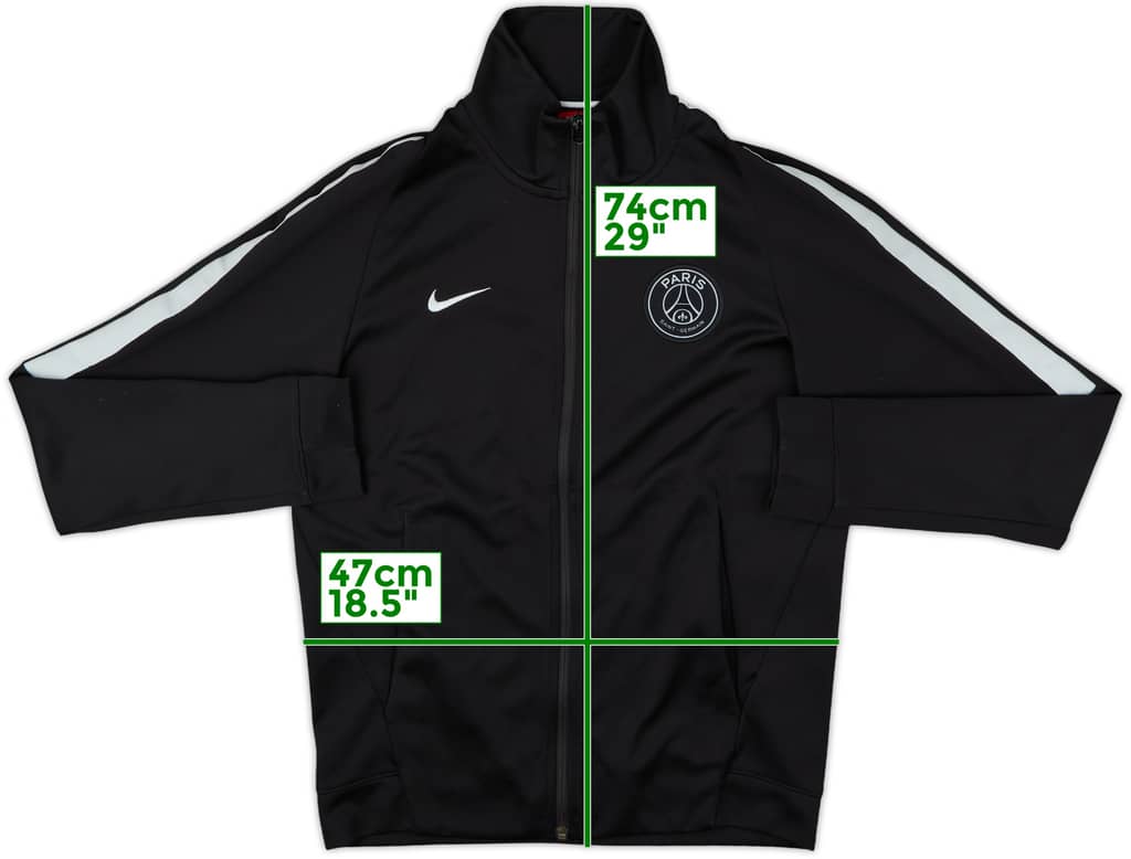 2017-18 Paris Saint-Germain Nike Track Jacket - 8/10 - (S)